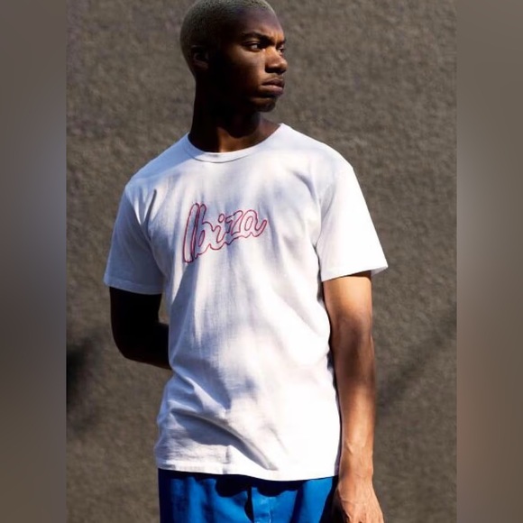 Bianca Chandon Ibiza White T-Shirt - Size Small - Picture 2 of 5